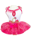 Vestido Genevive Doll Pink para cachorro e gato