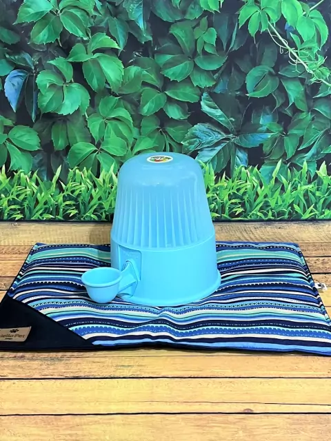 bebedouro automático vida mansa polipropileno 2 litros para cachorro e gato não molha os pelos