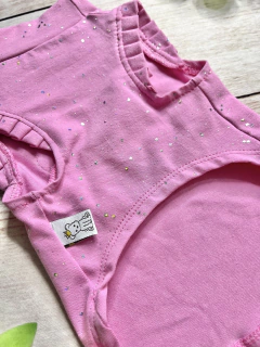Camiseta Regatinha Rosa Brilhos para cachorro e gato - comprar online