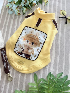 Moletom Labubu Amarelo para cachorro e gato - comprar online