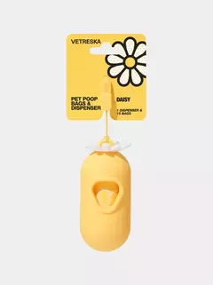 Dispenser Cata Caca Margarida VETRESKA (Kit 1 Dispenser + 1 Rolo)