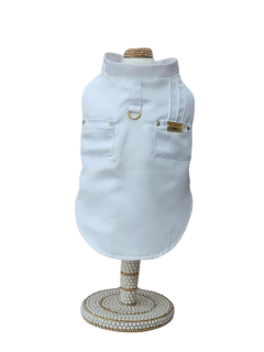 Camisa Ano Novo Encanto Branca para cachorro e gato - comprar online