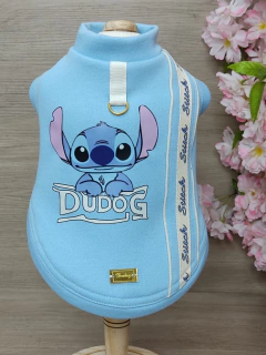 Moletom Stitch Azul Bebê para cachorro e gato - Estilo de Vida Pet