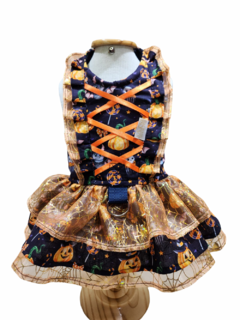 Vestido Peitoral Halloween para cachorro (acompanha guia) - Estilo de Vida Pet