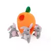 Pelúcia Interativa Zippy Paws Burrow - Cenoura e Coelhos