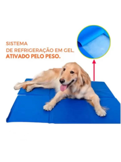 Tapete Gelado Refrescante Chalesco para Pets Tam G 60 X 90cm na internet