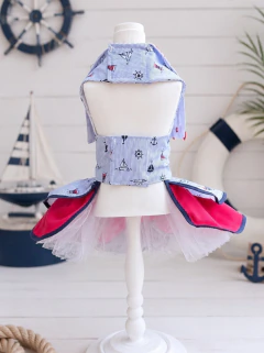 Vestido Marinheira para cachorro e gato na internet
