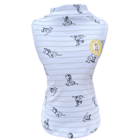 Camiseta Regatinha Dalmatas Listras para cachorro e gato