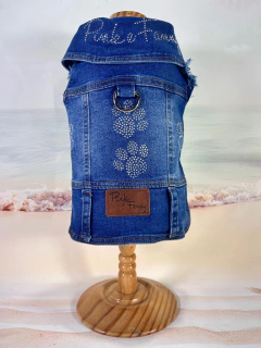 Colete Jeans Glow para cachorro e gato - comprar online