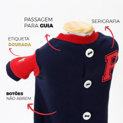 Moletom Colegial para cachorro e gato