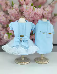 Vestido Candy Azul para cachorro e gato - comprar online