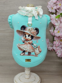 Moletom Vintage Verde Bebê para cachorro e gato