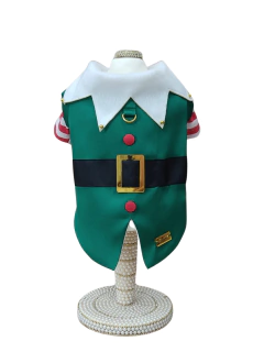 Fraque Natal Encanto Elfo Verde para cachorro e gato na internet