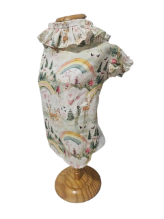 Blusinha Pet Gola Boneca Arco Íris para cachorro e gato - comprar online
