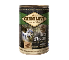 Carnilove Patê (Alimento Úmido) Pato e Faisão para cães - 400gr