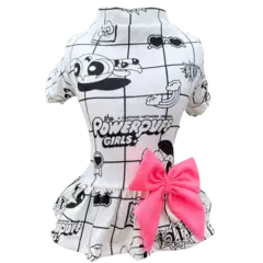 Vestido Meninas Super Poderosas para cachorro
