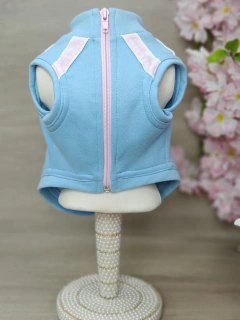 Imagem do Moletom Labubu Azul Bebê para cachorro e gato