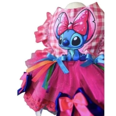 Vestido Junino Stitch para cachorro e gato - comprar online