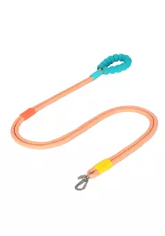 Guia Longa Bubble 2 em 1 para cachorro - Salmão