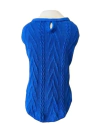 Capa Tricô Azul Royal para cachorro e gato