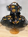 Vestido Halloween Abóbora para cachorro e gato