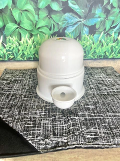 Bebedouro Pet Vida Mansa Alumínio Branco - Capac 1,4L na internet