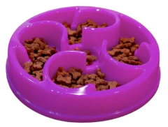 Comedouro Lento Círculos Nível Intermediário - Estilo de Vida Pet