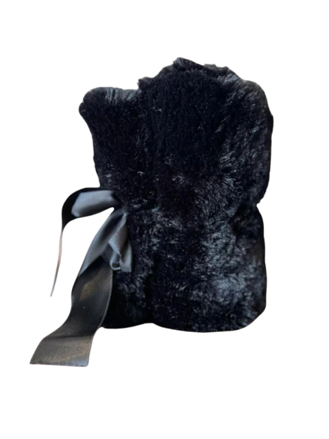 Manta Térmica e Antialérgica Baby Preta para cachorro e gato