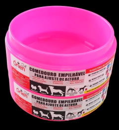 Imagem do Comedouro Empilhável Ergonômico para cachorro e gato