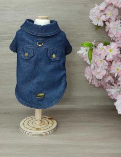 Camisa Love Jeans para cachorro e gato