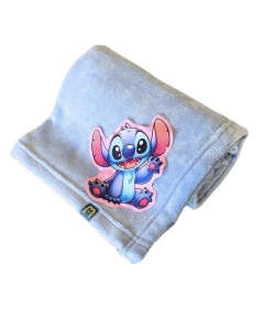 Cobertor Pet em Fleece Azul Stitch para cachorro e gato - comprar online