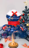 Vestido Noite Estrelada para cachorro e gato