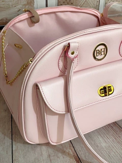Bolsa de Transporte London Rosa Bebê para cachorro e gato - loja online