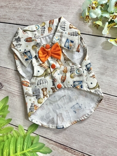 Camisa Adventure sem Mangas para cachorro