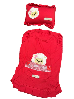 Pijama Pet - Camisola Ovelha Vermelha para cachorro e gato na internet
