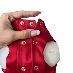 Vestido Anelise Natal Vermelho para cachorro e gato - comprar online