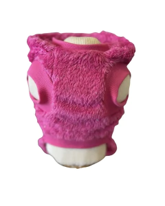 Capa Labubu Pink para cachorro e gato na internet