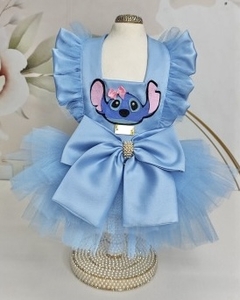 Vestido Stitch Azul para cachorro e gato - comprar online