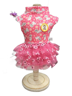 Regatinha Gatinha Marie com Tutu para cachorro e gato - loja online