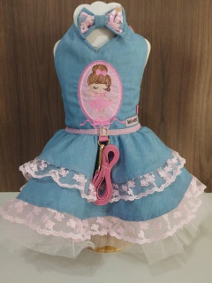 Vestido Peitoral Bailarina para cachorro e gato - comprar online