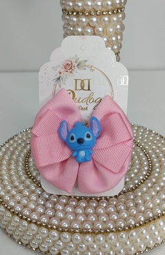 Laço Stitch Rosa para cachorro