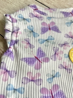 Camiseta Regatinha Borboletas Lilás para cachorro e gato - comprar online