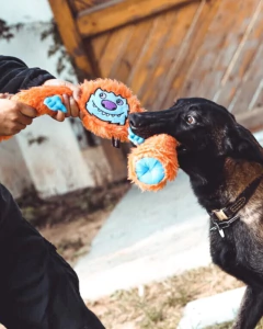 Pelúcia King Kong Super Braços Laranja para cachorro