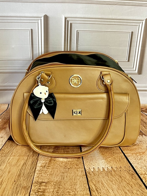 Bolsa de Transporte London Caramelo para cachorro e gato