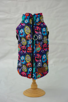 Colete Puffer Monstrinho para cachorro e gato - comprar online
