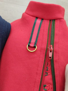 Moletom Vermelho Zíper inspired para cachorro e gato - comprar online