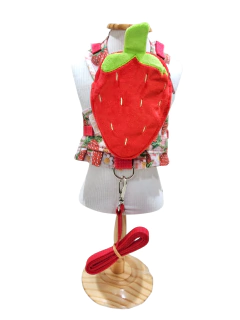 Peitoral Mochila Moranguinho para cachorro e gato - loja online