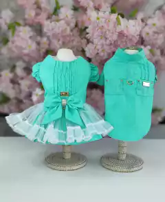 Vestido Candy Verde para cachorro e gato - comprar online