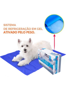Tapete Gelado Refrescante Chalesco para Pets Tam M 50 X 60cm - Estilo de Vida Pet