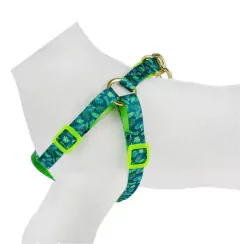 Peitoral Americano Seda Folhagens para cachorro - comprar online